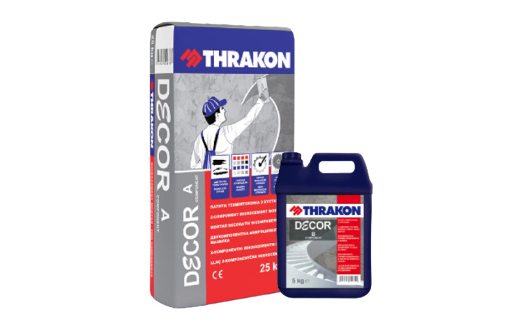 Microciment Mortar Bicomponent Decorativ DECOR M 30 Kg ALB