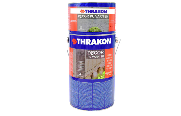 THRAKON Lac Poliuretanic Lucios PU VARNISH GLOSS 4 Kg