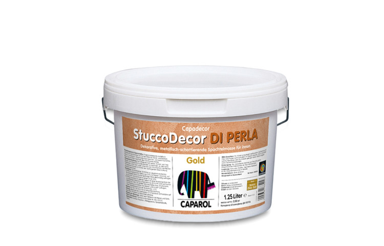 CAPAROL Stucco Di Perla Gold Masa de Spaclu Decorativa pentru Interior 1,25L