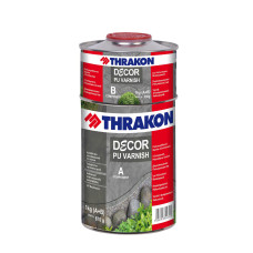 THRAKON Lac Poliuretanic DECOR PU VARNISH MAT 1Kg