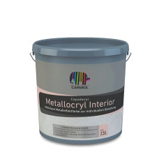 CAPAROL Vopsea Decor de Interior METALLOCRYL  2.5 Lt