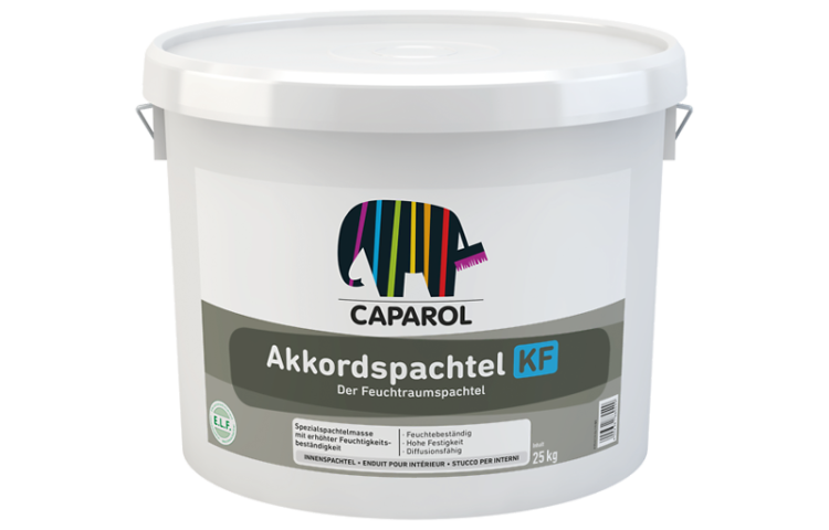 CAPAROL Akkordspachtel KF - glet fin gata preparat 25 kg