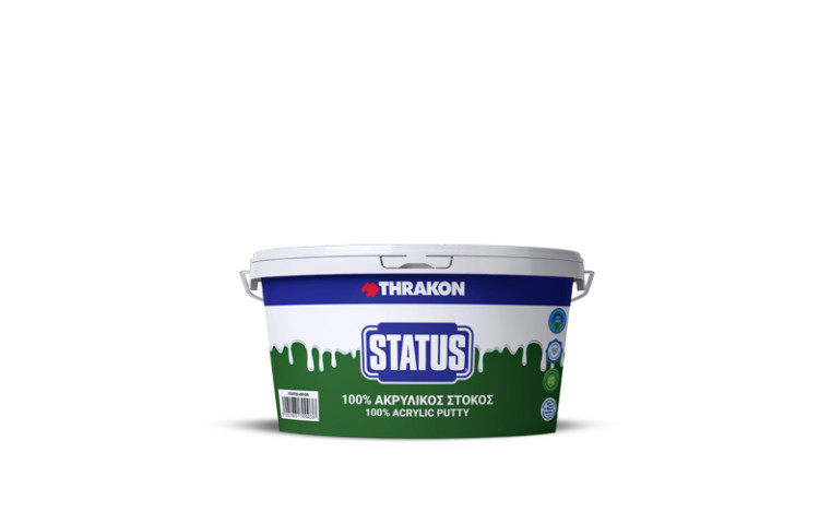 Glet reparatii STATUS 100% ACRYLIC PUTTY, interior–exterior 400g