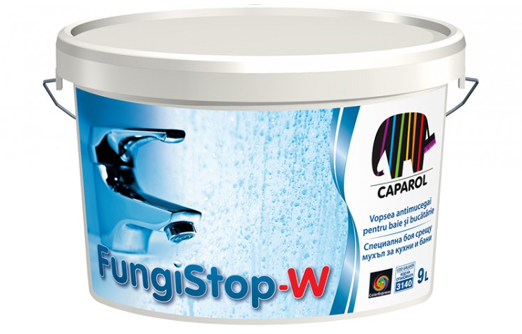 CAPAROL Lavabil antimucegai FUNGISTOP-W  9 L
