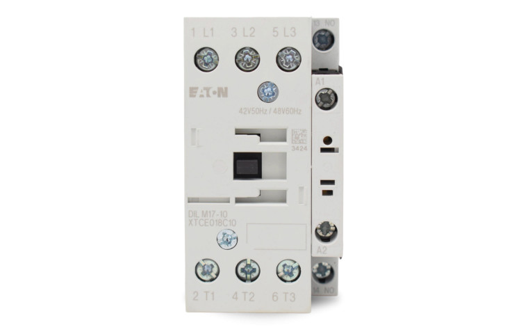 Contactor motor Moeller/Eaton pentru utilaje și mașini de tencuit DILM17‑10 42V 7,5kW