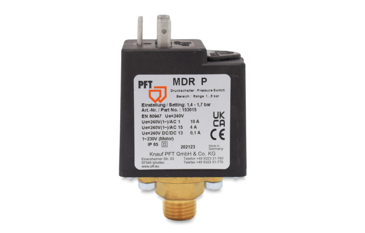 Presostat aer RITMO 153015 pentru utilaje de tencuit