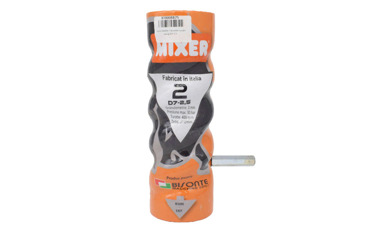 Stator MIXER nr. 2 D7 2.5 pentru pompe trifazice Bisonte, 27 l/min, 30 bar