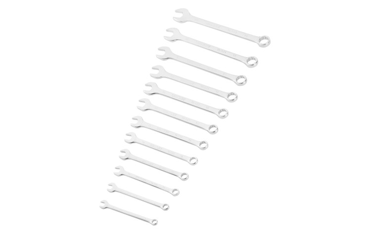 STANLEY Set 12 chei combinate FATMAX cu raft de depozitare