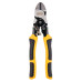 DEWALT Cleste diagonal cu actiune compusa, lame calite, 70% mai multa putere de taiere