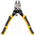 DEWALT Cleste diagonal cu actiune compusa, lame calite, 70% mai multa putere de taiere
