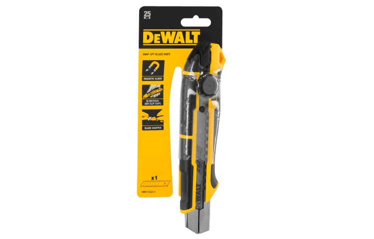 DeWALT Cuțit 25 mm cu Fixare Rotiță