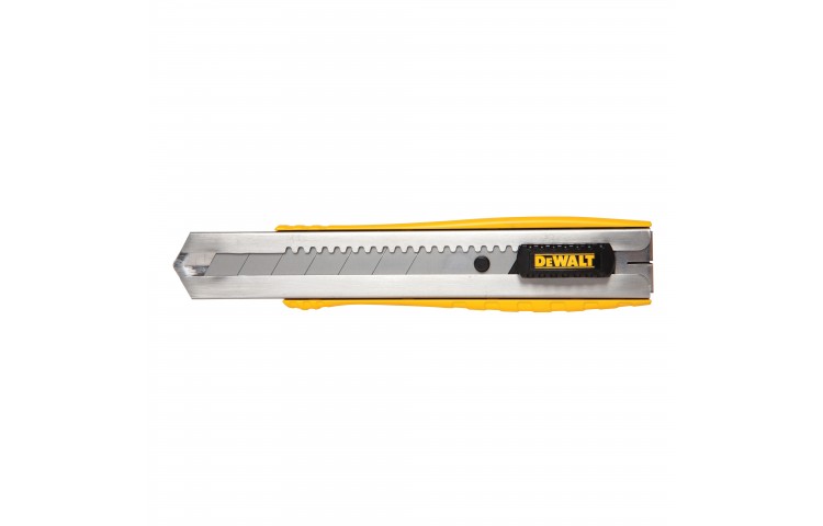 DeWALT Cuțit Metalic 25 mm cu Glisor și Blocare Automată.