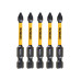 DEWALT Set 5 capete insurubare DT7390T-QZ PZ1 57 mm FlexTorq