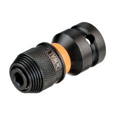 DEWALT Adaptor impact DT7508-QZ, prindere hexagonala 1/4" - patrata 1/2"