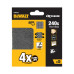 DeWalt Plasa abraziva DTM3025-QZ, 115x115 mm, 240G, set 5 bucati