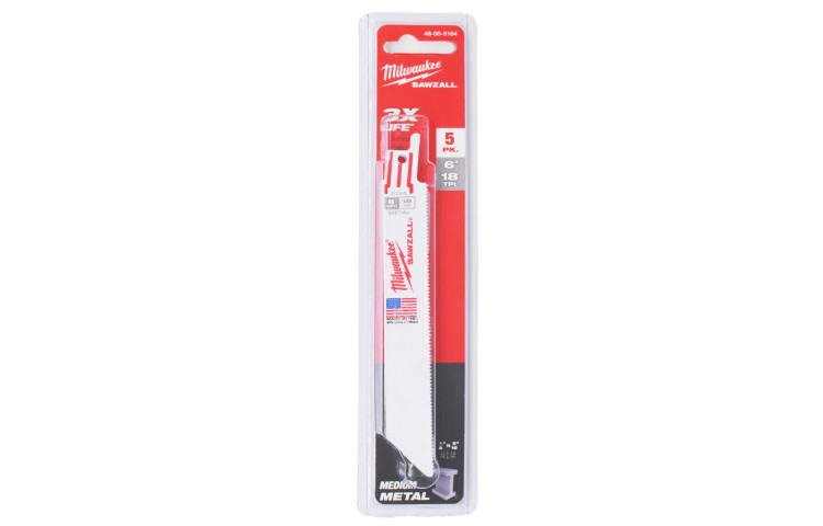 MILWAUKEE Panza Firastrau Sabie Metal 150MMX1.4X18 TPI, 48005184