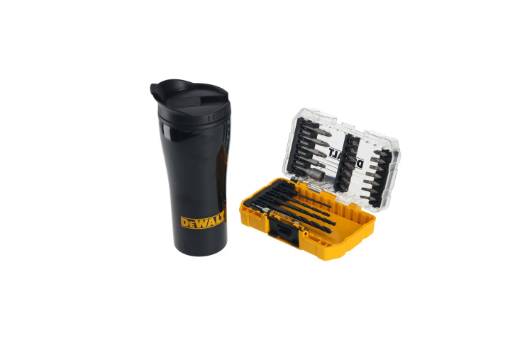 DEWALT Set burghie DT70707-QZ 25 piese cu cana si cutie Toughcase
