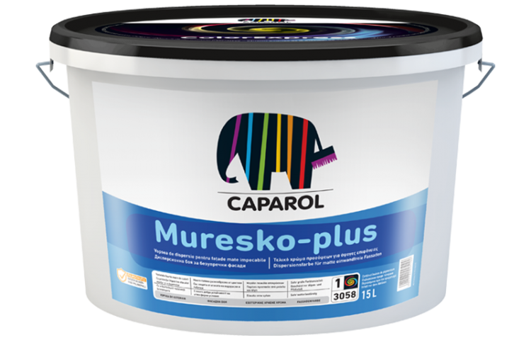 CAPAROL Vopsea de fațadă universală Muresko-plus 10L baza de colorare