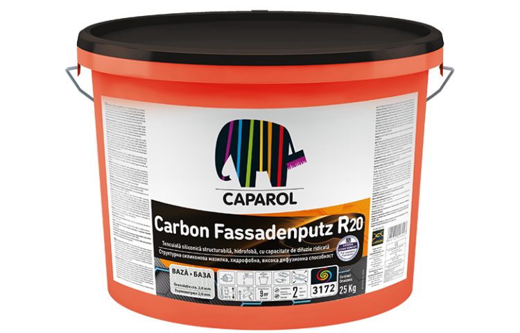 CAPAROL Tencuiala decorativa CARBON FASSADENPUTZ R20 25 Kg