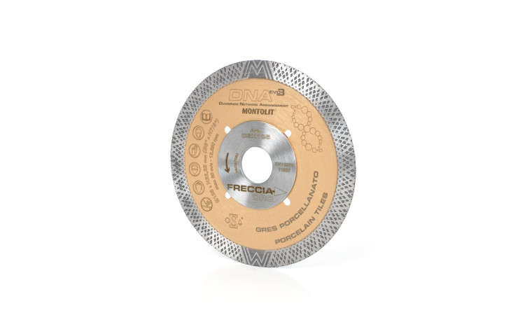 Disc diamantat pentru gresie portelanata si ceramica dura Montolit CGX125