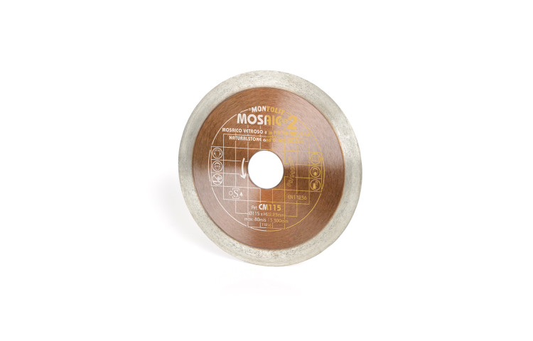 Disc diamantat pentru mozaic din sticla, piatra si ceramica Montolit Cermont Silverline CM115