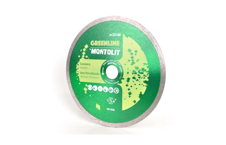 Disc diamantat pentru ceramica Montolit CZ180 Cermont