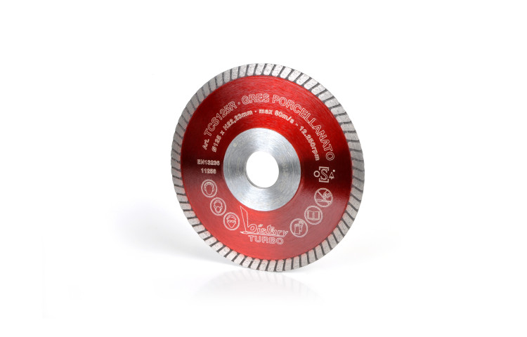 Disc diamantat pentru gresie portelanata si ceramica dura Montolit TCS125R