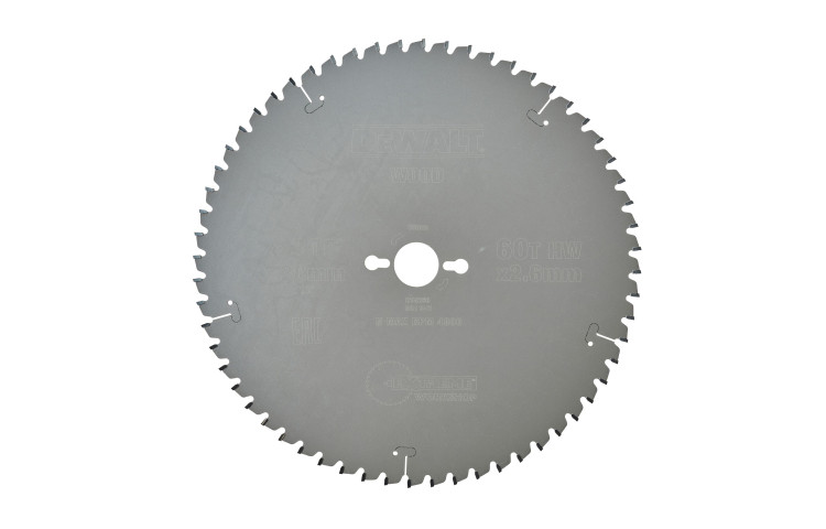DEWALT Panza ferastrau circular Extreme Workshop 305 mm, 60 dinti, alesaj 30 mm