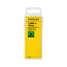 STANLEY Capse 12mm pentru regim greu, 1000 bucati