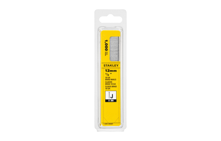 STANLEY Cuie fara cap 18ga tip J, 12 mm, 1000 bucati