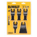 Set lame oscilante pentru unealta multifunctionala Dewalt DT20732-QZ, 5 buc