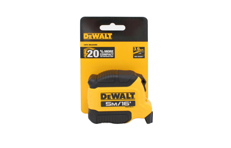 DEWALT Ruleta compacta 5 m/16 ft, latime banda 28 mm, DWHT38113-5