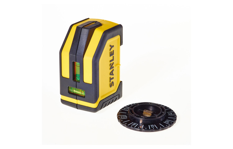 STANLEY Nivel laser manual pentru perete, raza 4.5 m, IP54