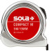 Ruletă SOLA COMPACT M COM 5, 5 m x 19 mm, cu cârlig magnetic